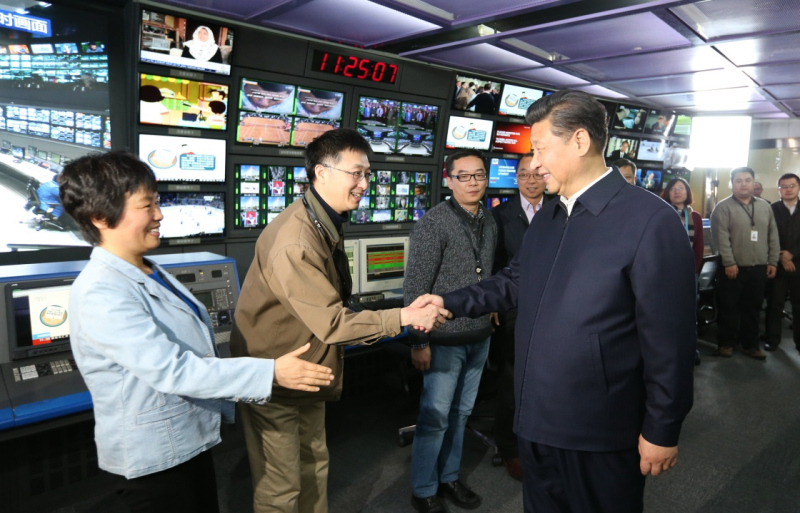 2019年1月25日，十九屆中央政治局在人民日報(bào)社就全媒體時(shí)代和媒體融合發(fā)展舉行第十二次集體學(xué)習(xí)。習(xí)近平總書記主持學(xué)習(xí)并發(fā)表重要講話。