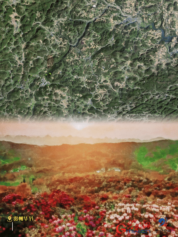 清明游玩賞花圖鑒來了！衛(wèi)星鏡頭帶你先睹為快